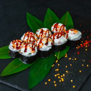 Ролл с грибами
