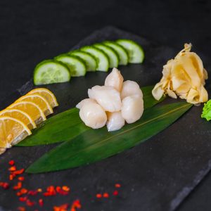 Сашими с гребешком