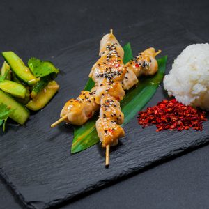 Из курицы в кисло-сладком соусе