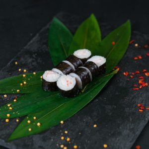 Маки с креветкой